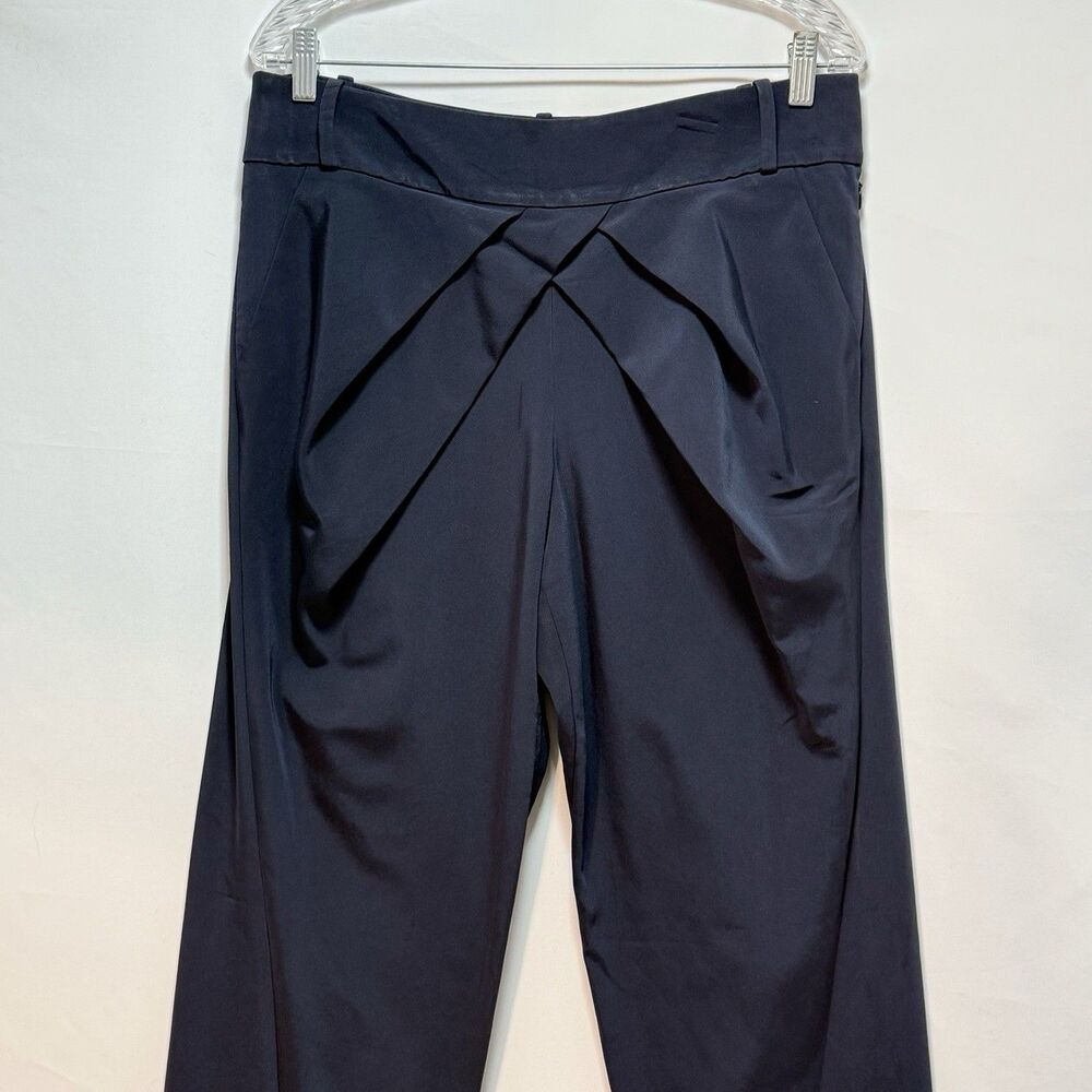 Giorgio Armani‎ Made in Italy Pleated Draped Dress Pants 44 Acetate Blend